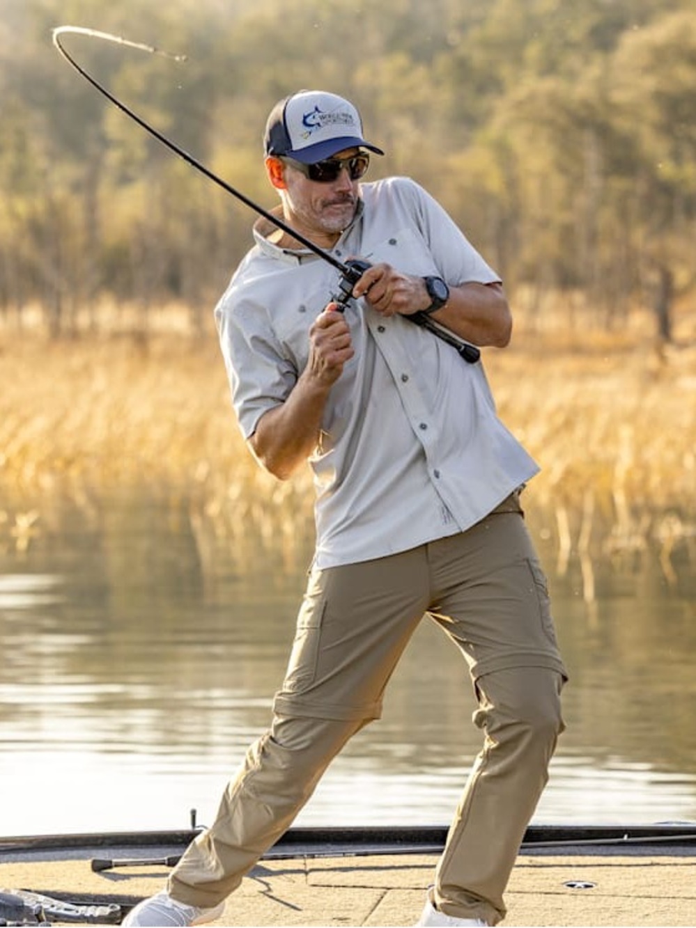 #333- World Wide Sportsman Ultimate Angler Comfort Stretch Convertible Pants